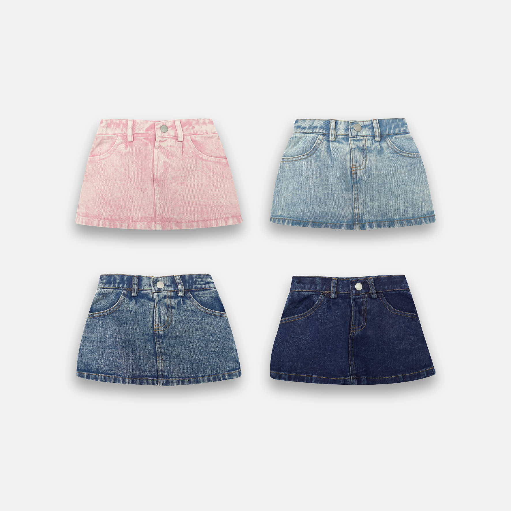 MINI DENIM SKORT