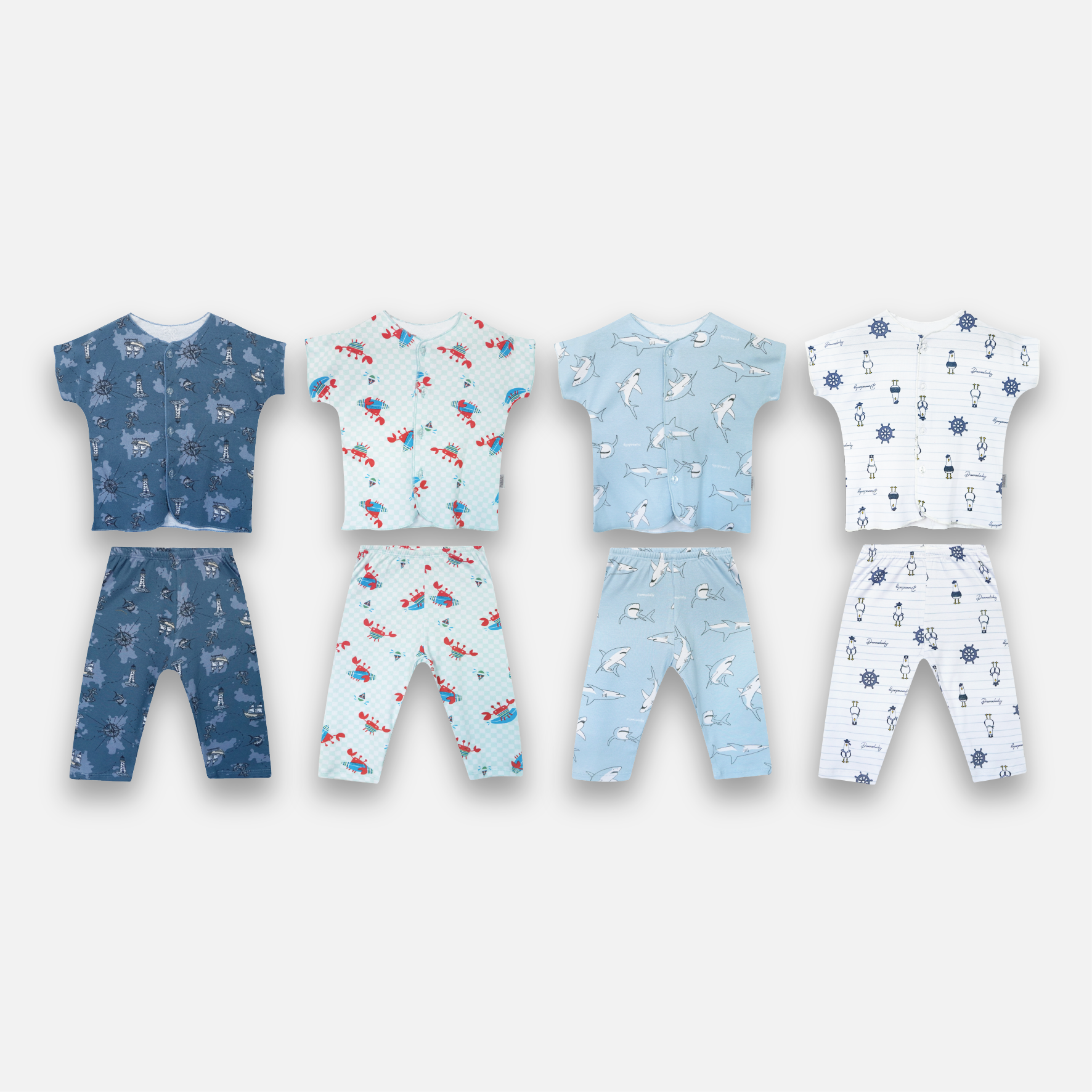 PANNADAILY - BASIC LONG SET BABY PRINT