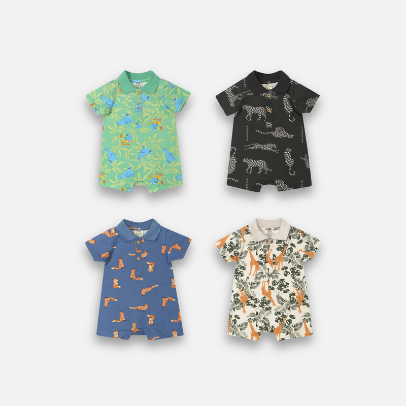 POLO PLAYSUIT PRINT