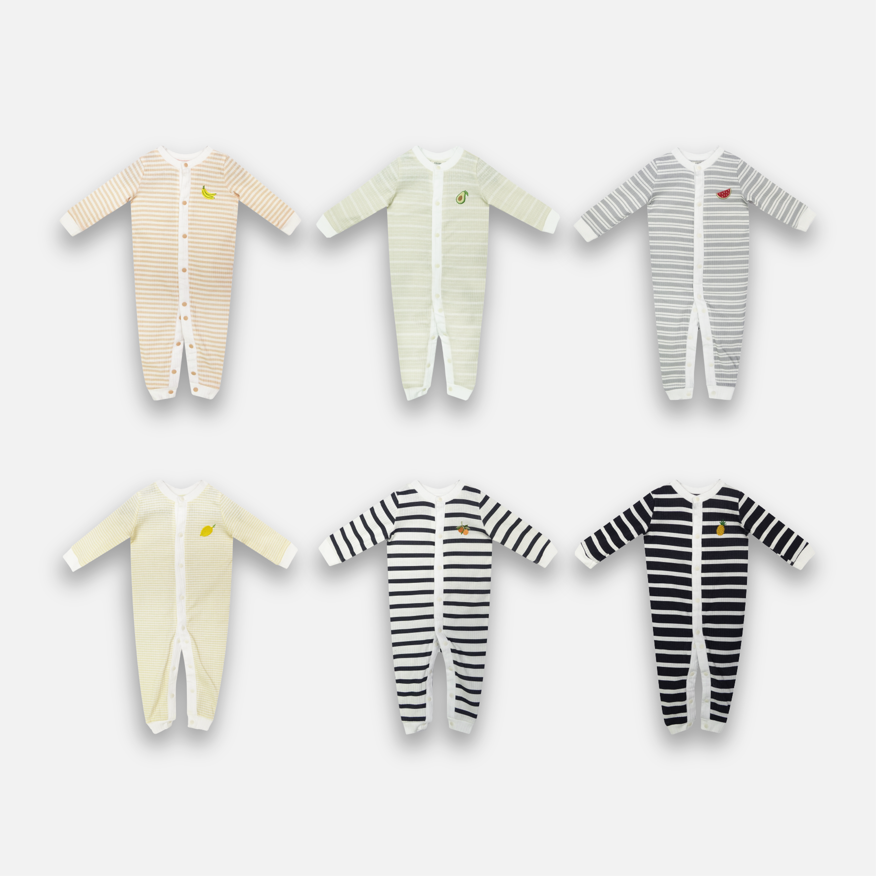 STRIPE SLEEPSUIT