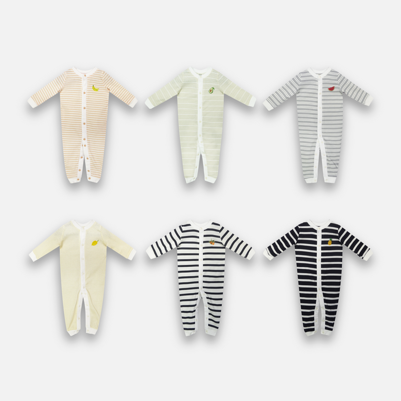 STRIPE SLEEPSUIT