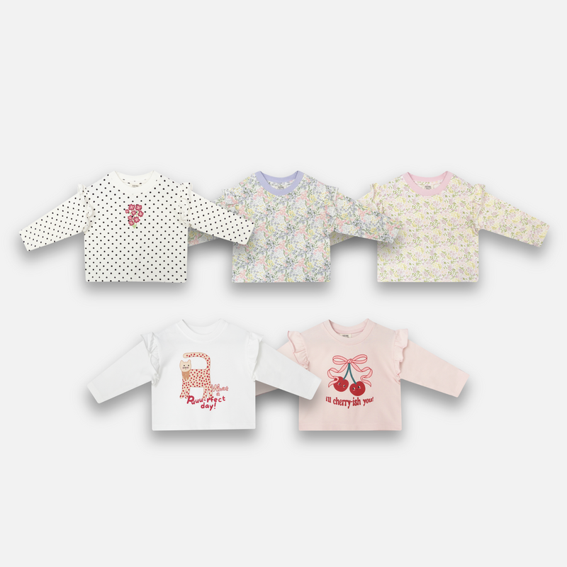 LONG SLEEVE GRAPHIC TEE GIRL