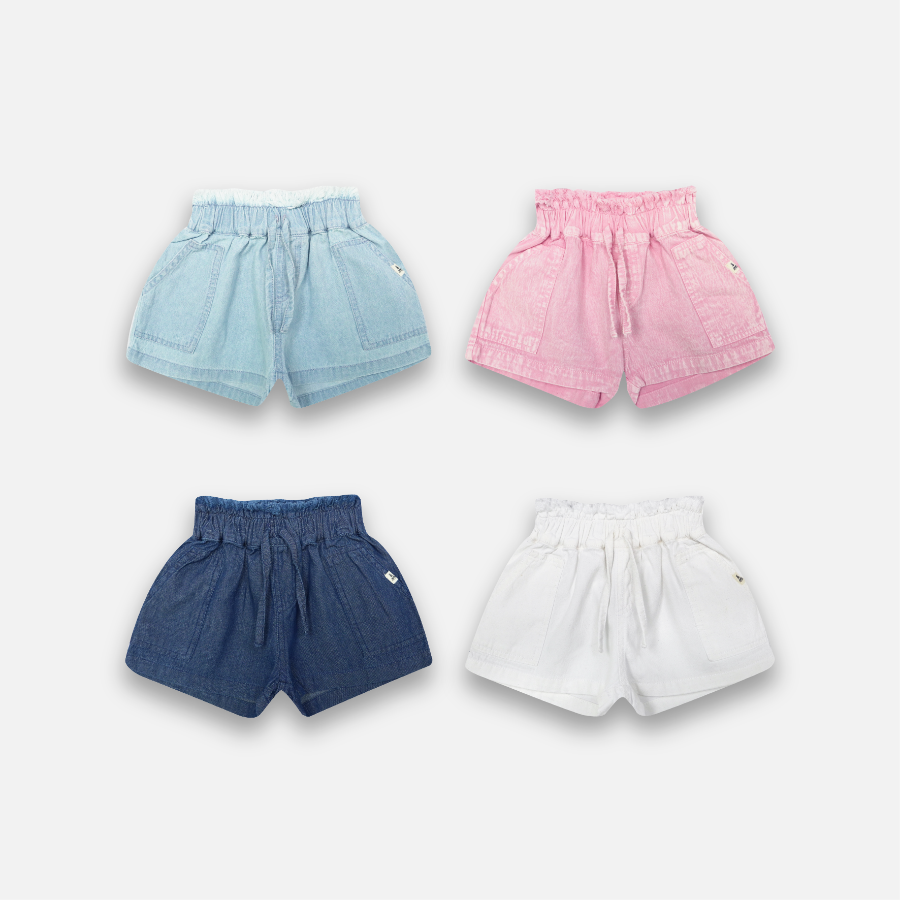 SHORT DENIM PANTS GIRL