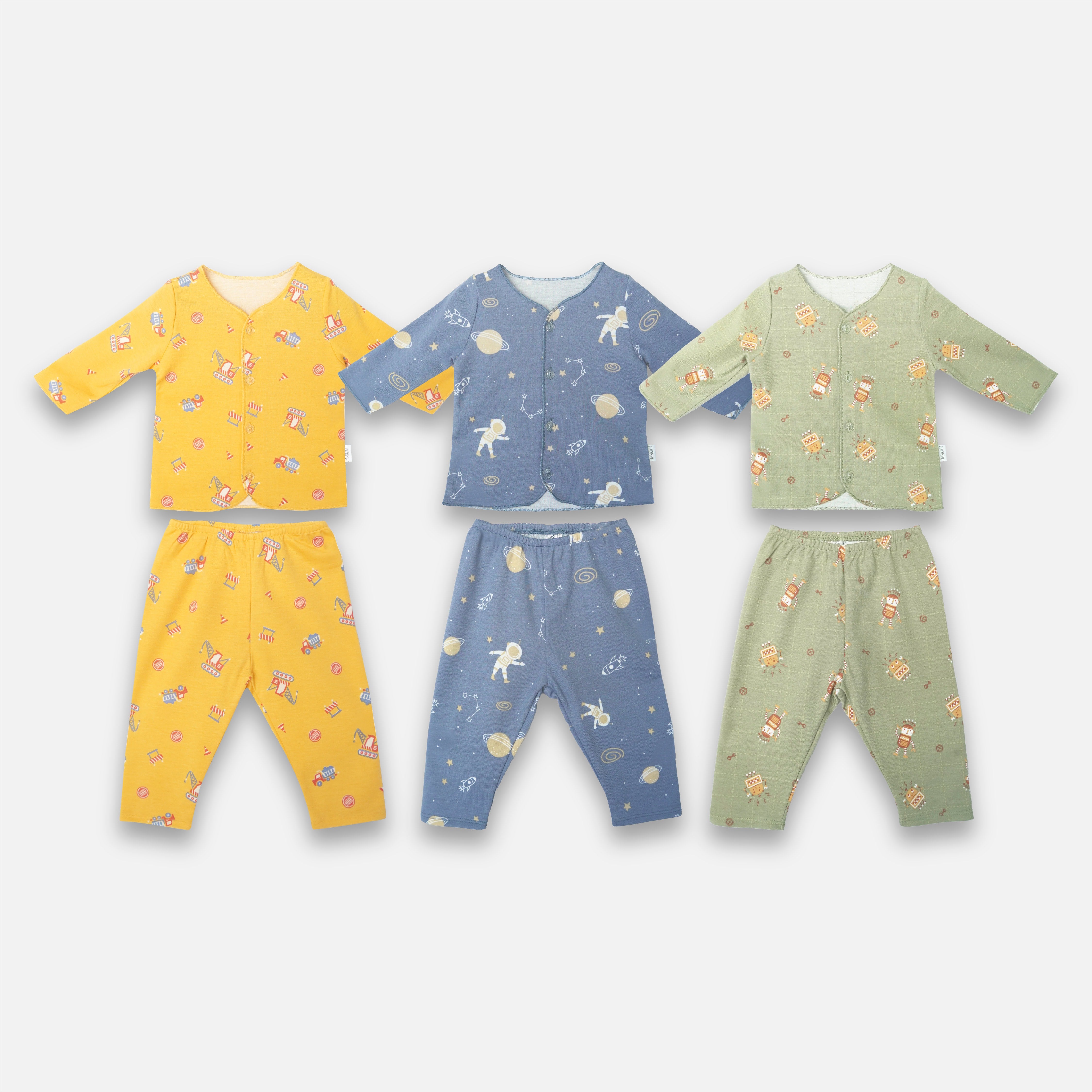 PANNADAILY - LONG SET BABY PRINT