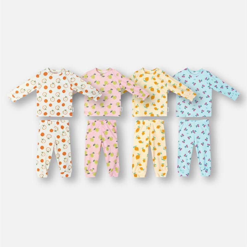 PANNADAILY - LONG PAJAMA KIDS GIRL PRINT
