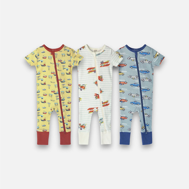 SHORT SLEEPSUIT ZIPPER