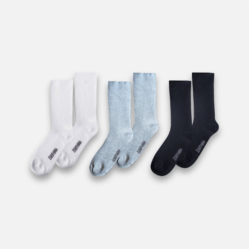 SET OF BASIC SOCK