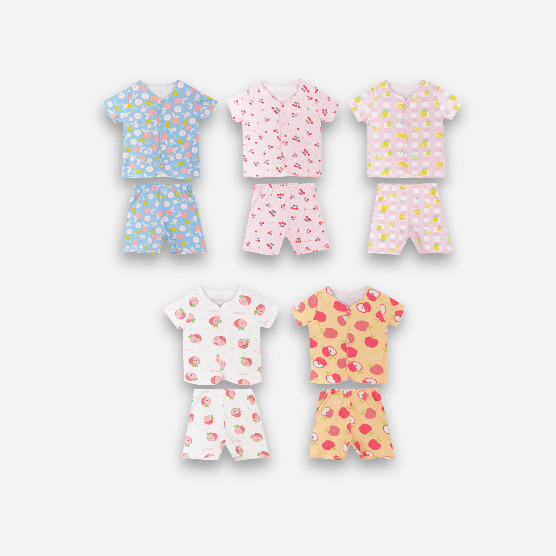 PANNADAILY - SET BABY GIRL PRINT
