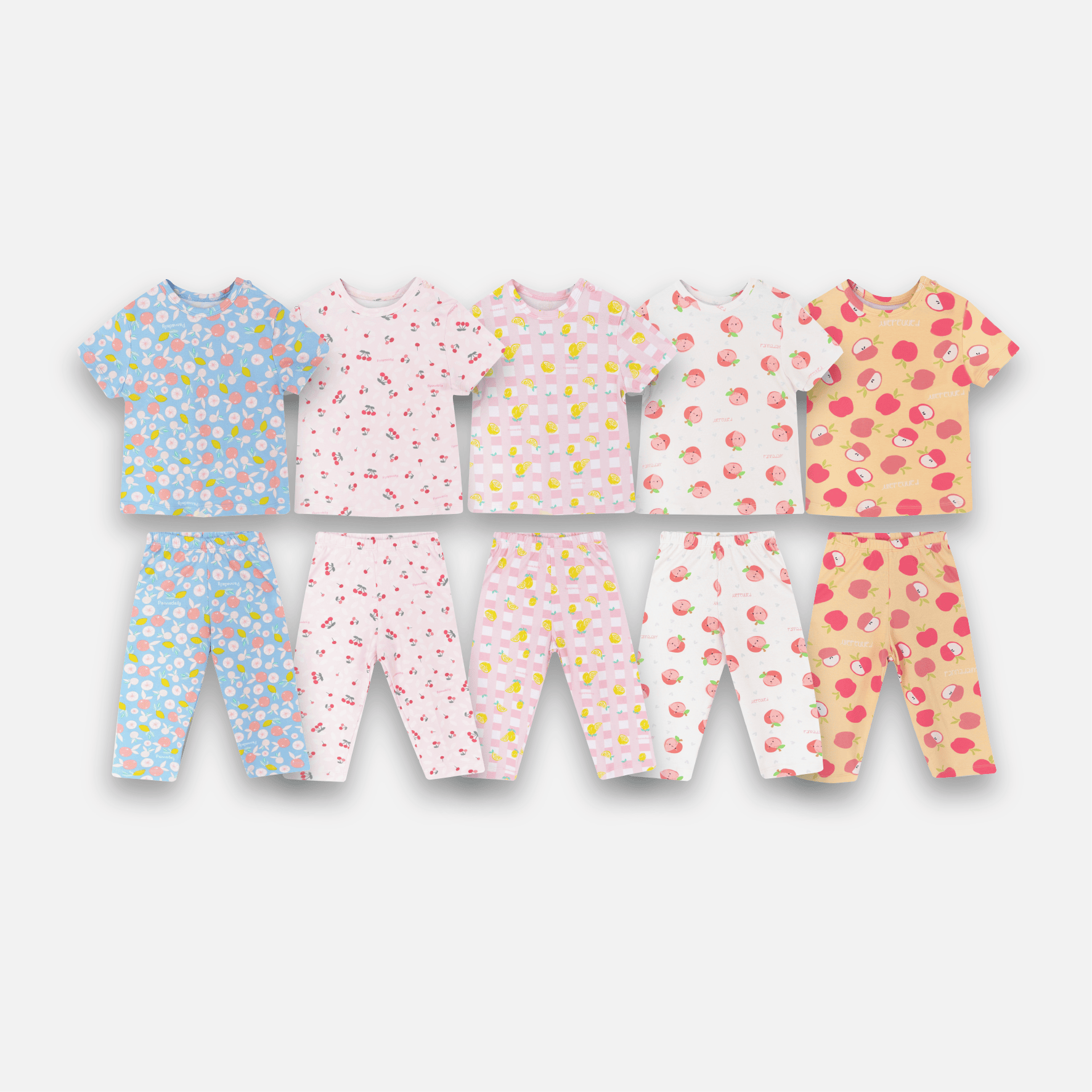 PANNADAILY - BASIC LONG SET KIDS GIRL PRINT
