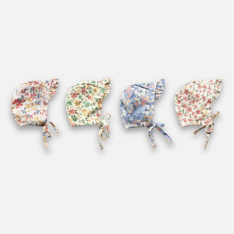 BONNET RUFFLE PRINT