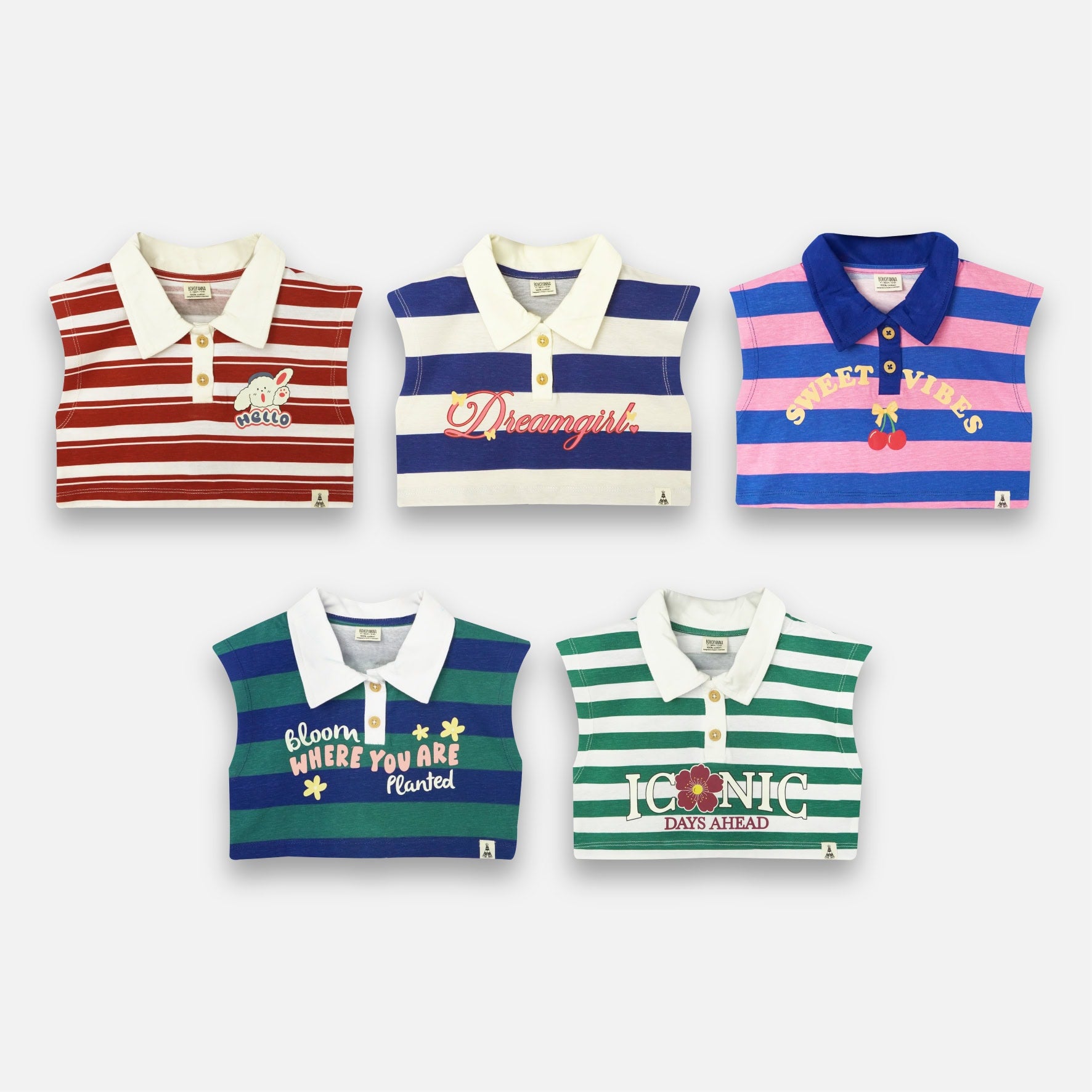 STRIPE CROP TOP