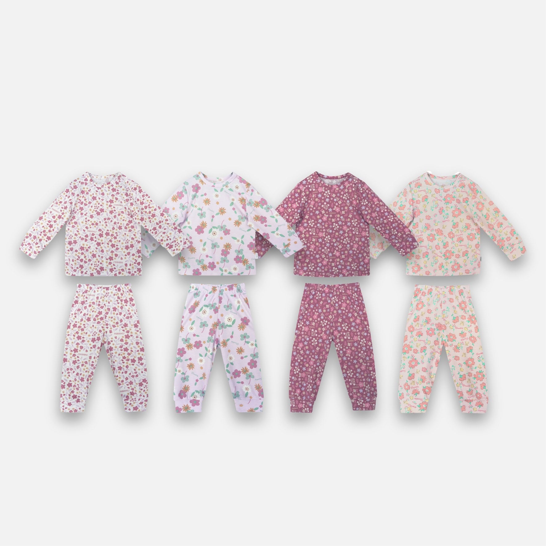 PANNADAILY - LONG PAJAMA KIDS GIRL PRINT
