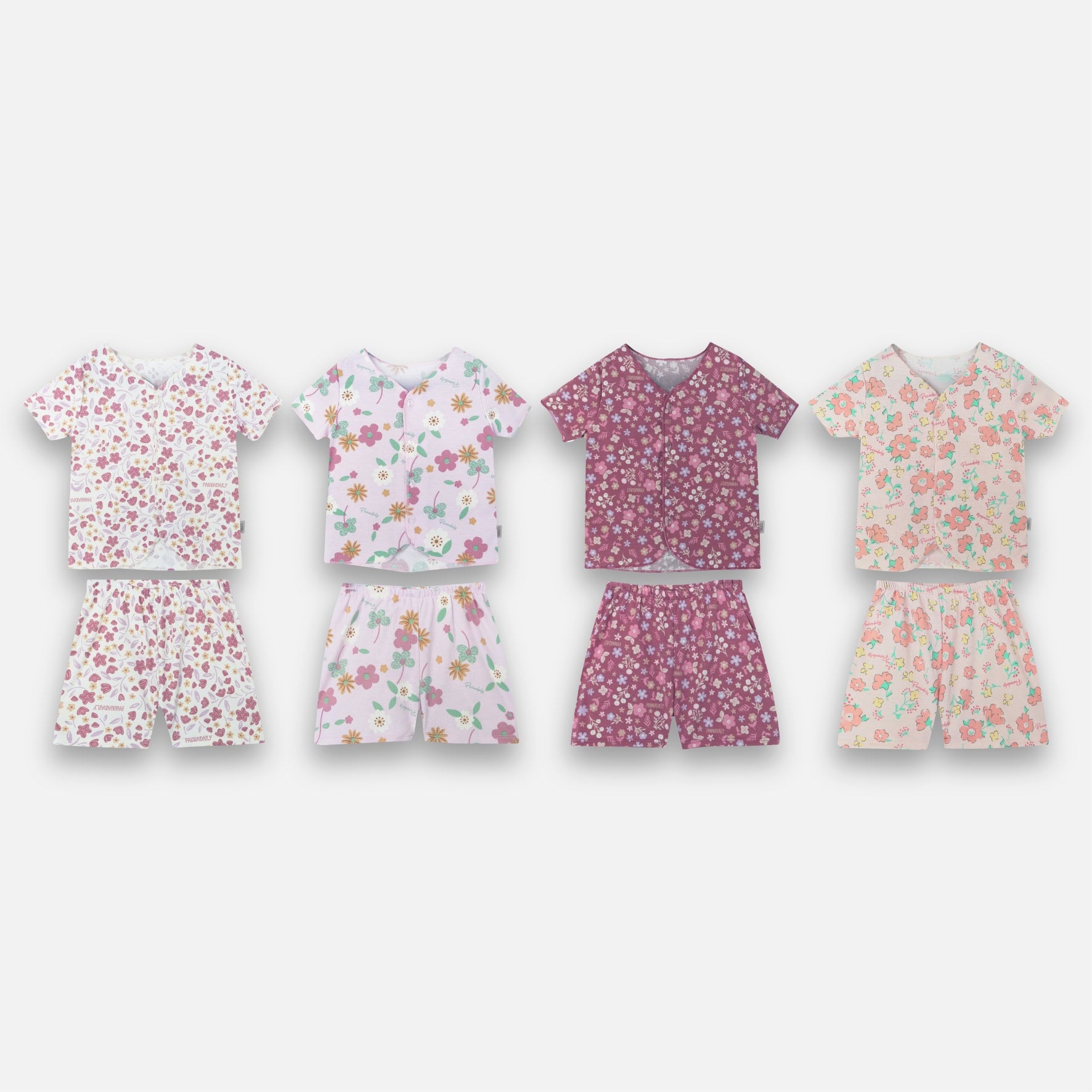 PANNADAILY - SET BABY GIRL PRINT
