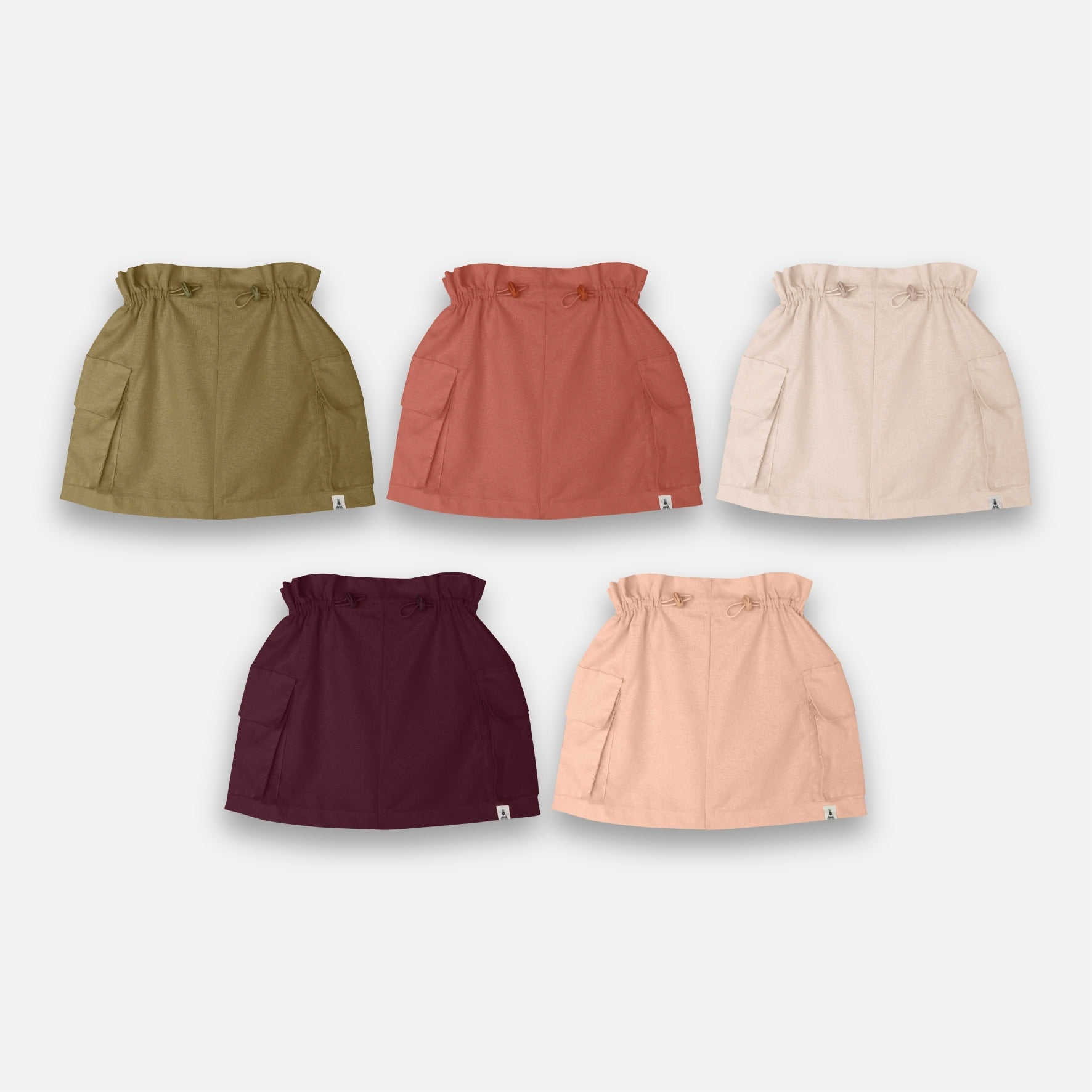 LINEN BUCKET SKIRT