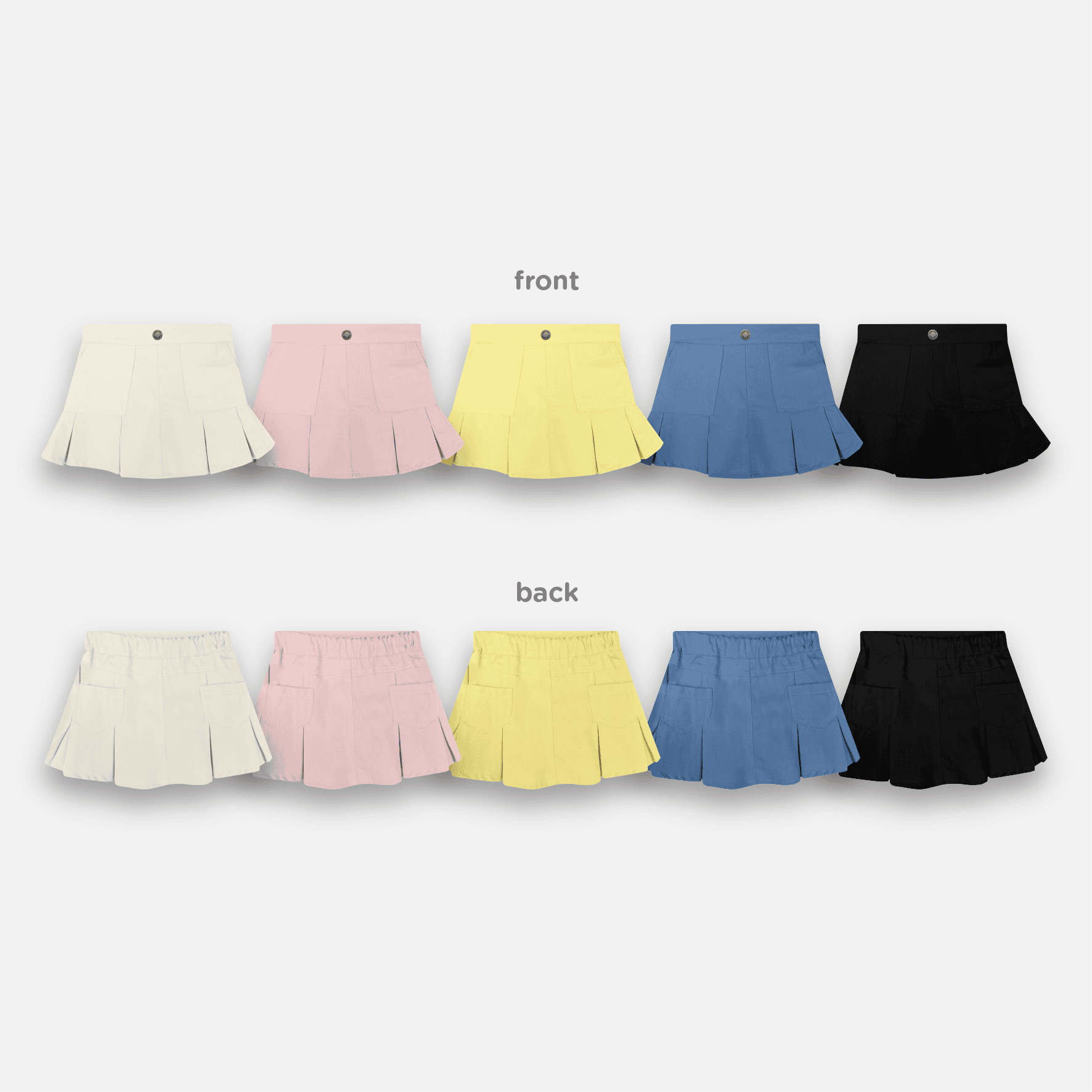 SKORT PLEATS