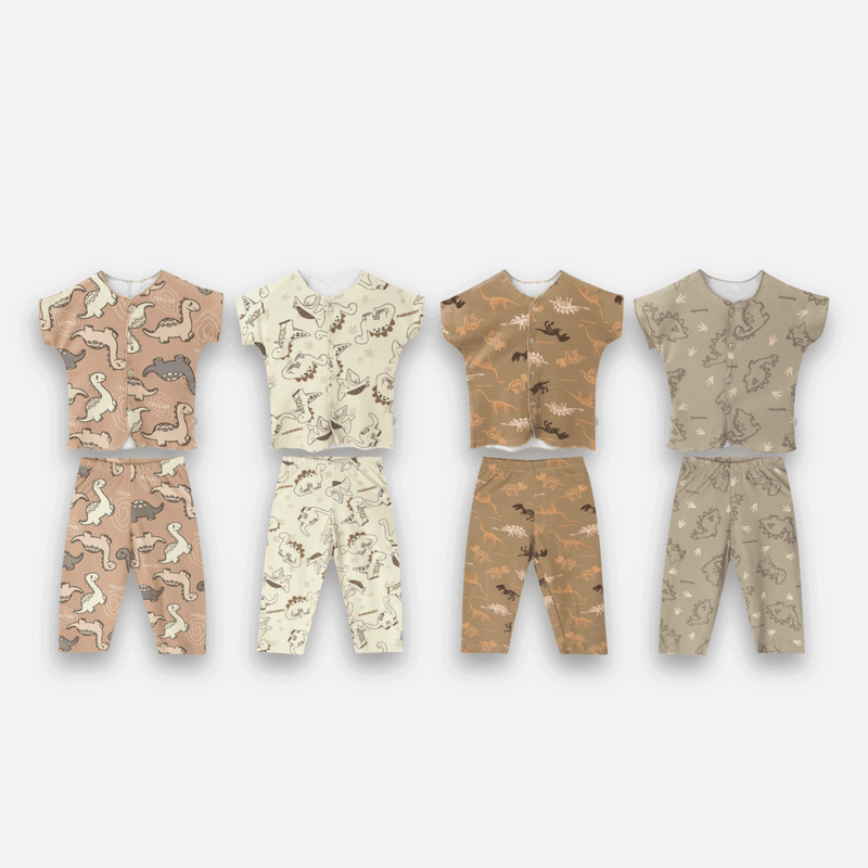 PANNADAILY - BASIC LONG SET BABY PRINT