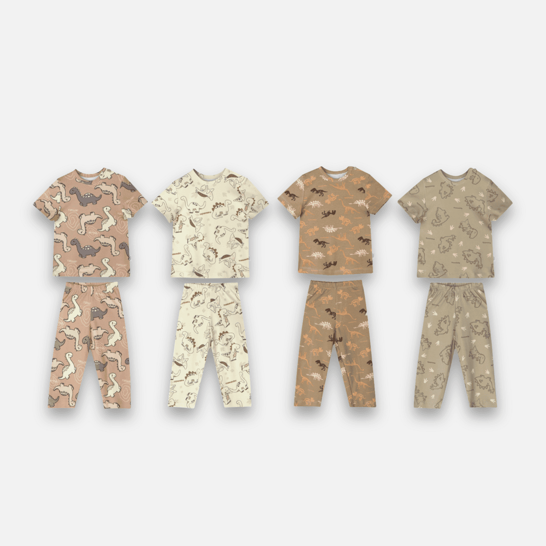 PANNADAILY - BASIC LONG SET KIDS PRINT