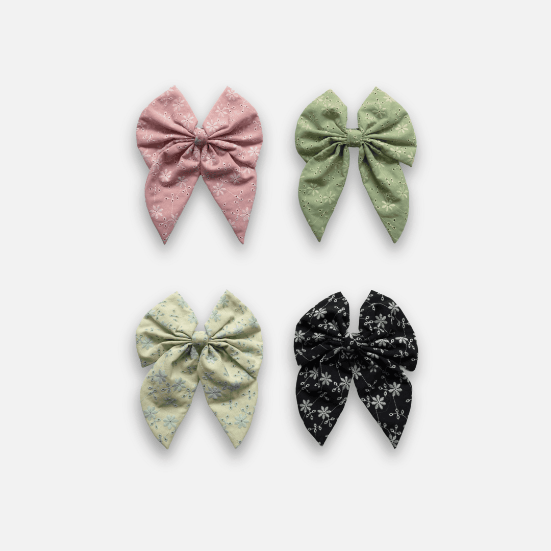RIBBON LACE HAIR CLIP