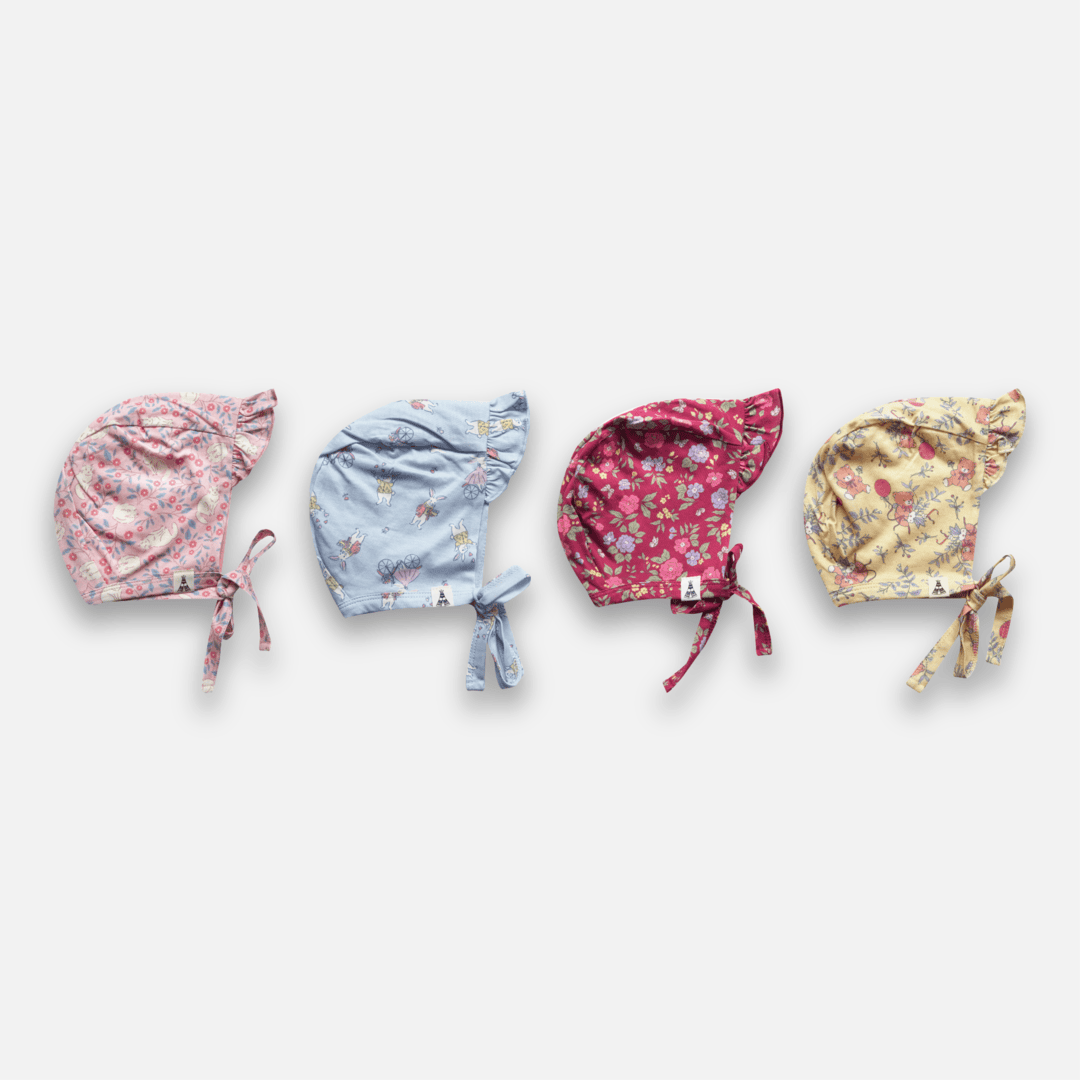 BONNET RUFFLE PRINT