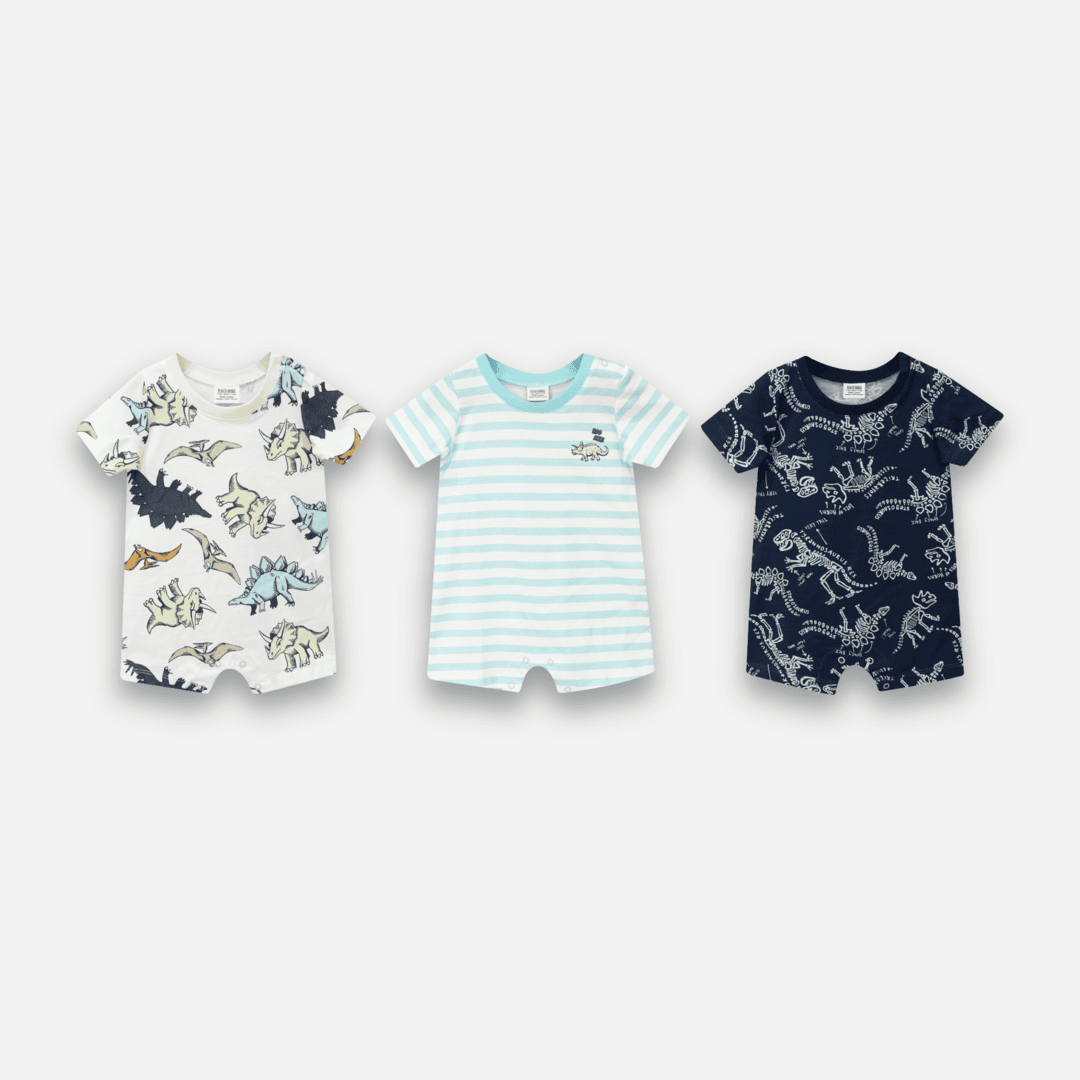 NICKO SHORT SLEEVE PLAYSUIT