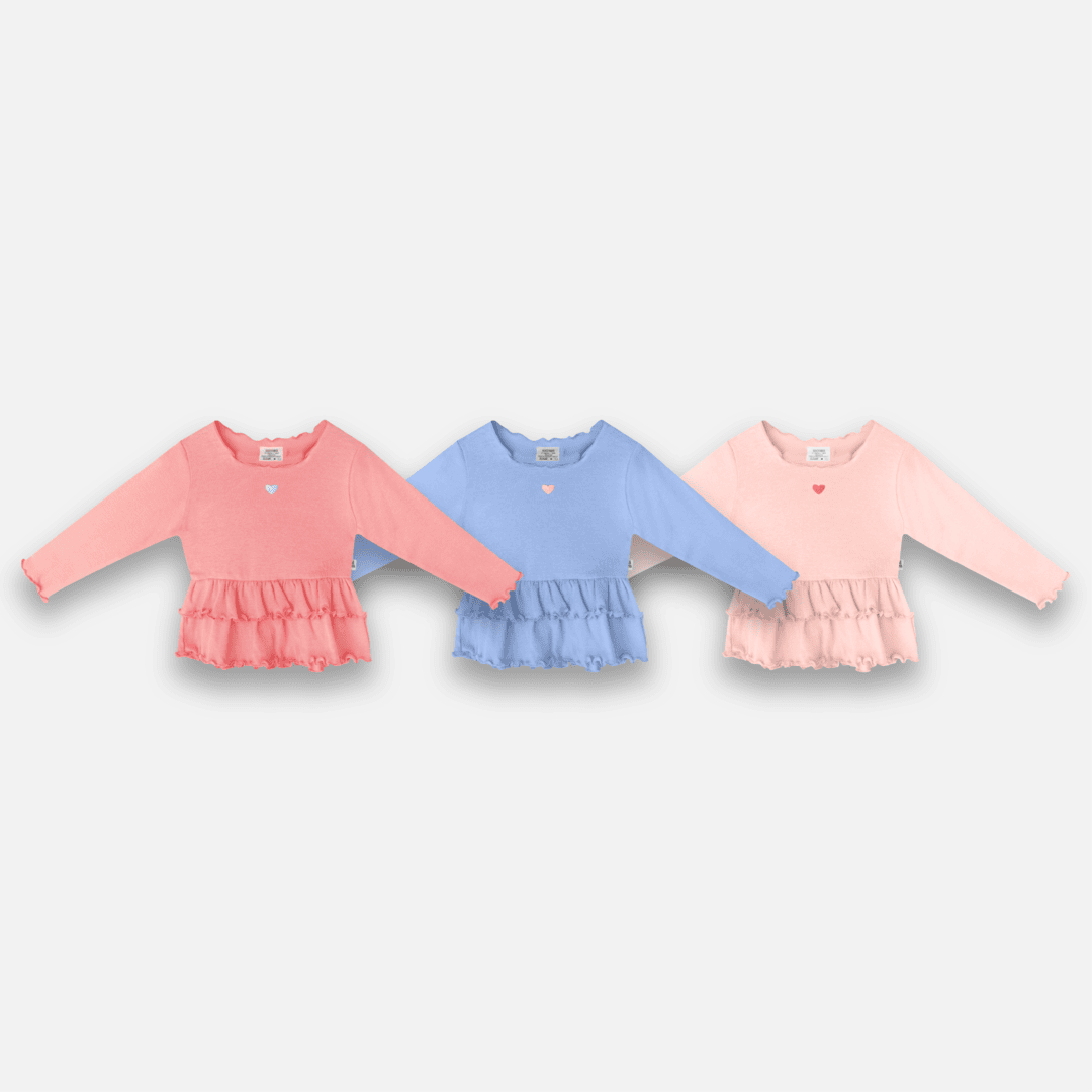 RUFFLE LONG SLEEVE