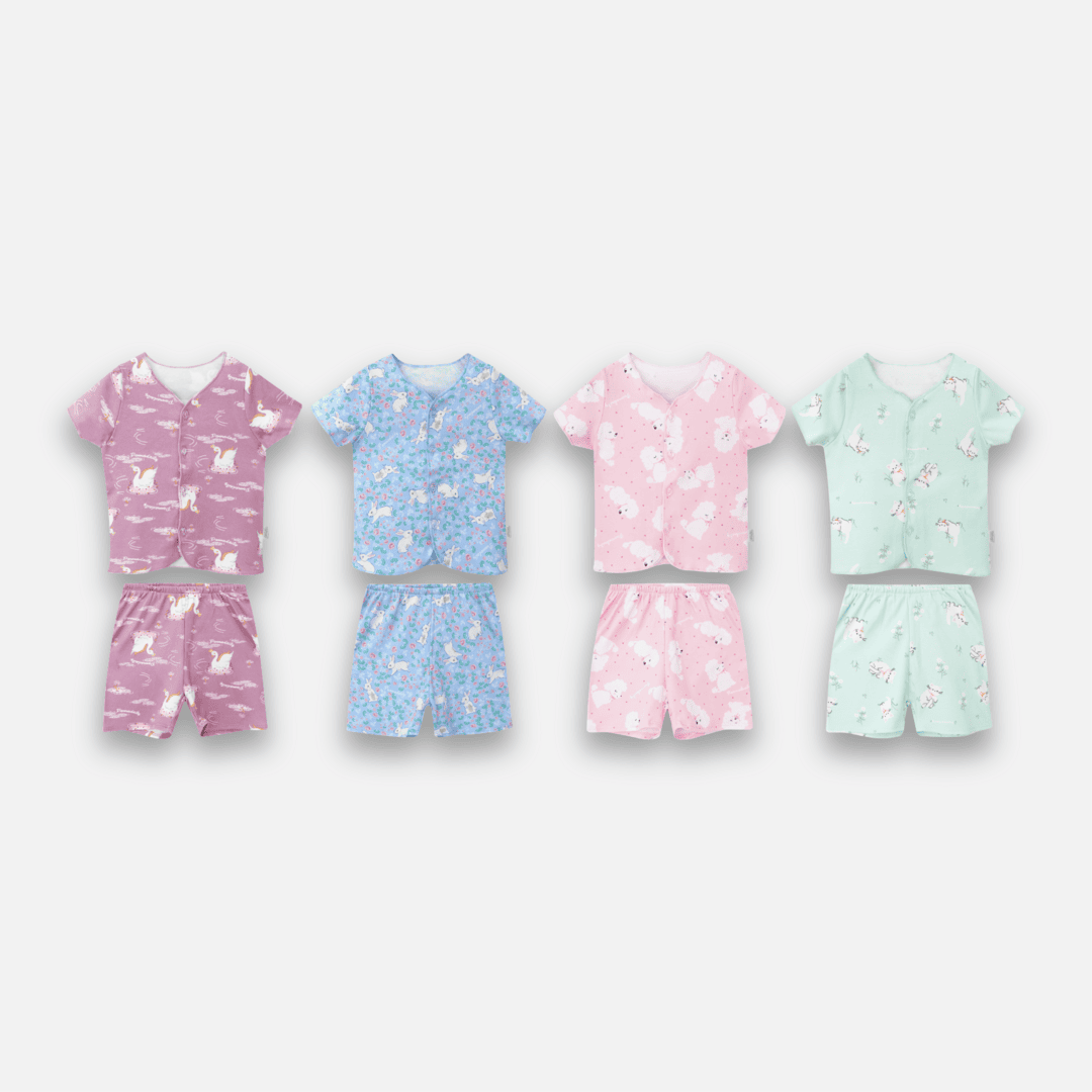 PANNADAILY - SET BABY GIRL PRINT