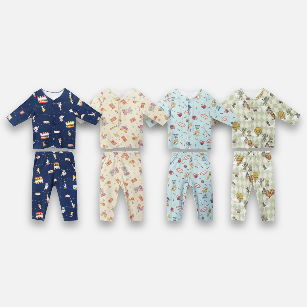 PANNADAILY - LONG SET BABY PRINT