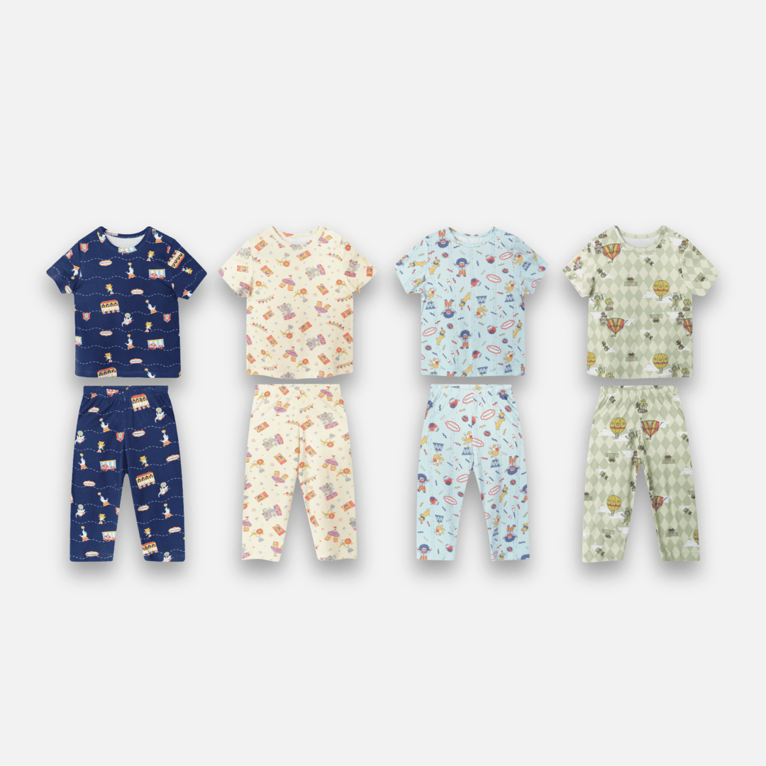 PANNADAILY - BASIC LONG SET KIDS PRINT