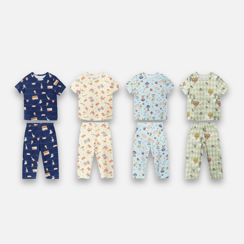 PANNADAILY - BASIC LONG SET KIDS PRINT