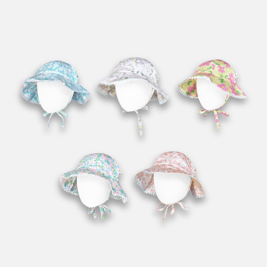 PRINT SCALLOP HAT