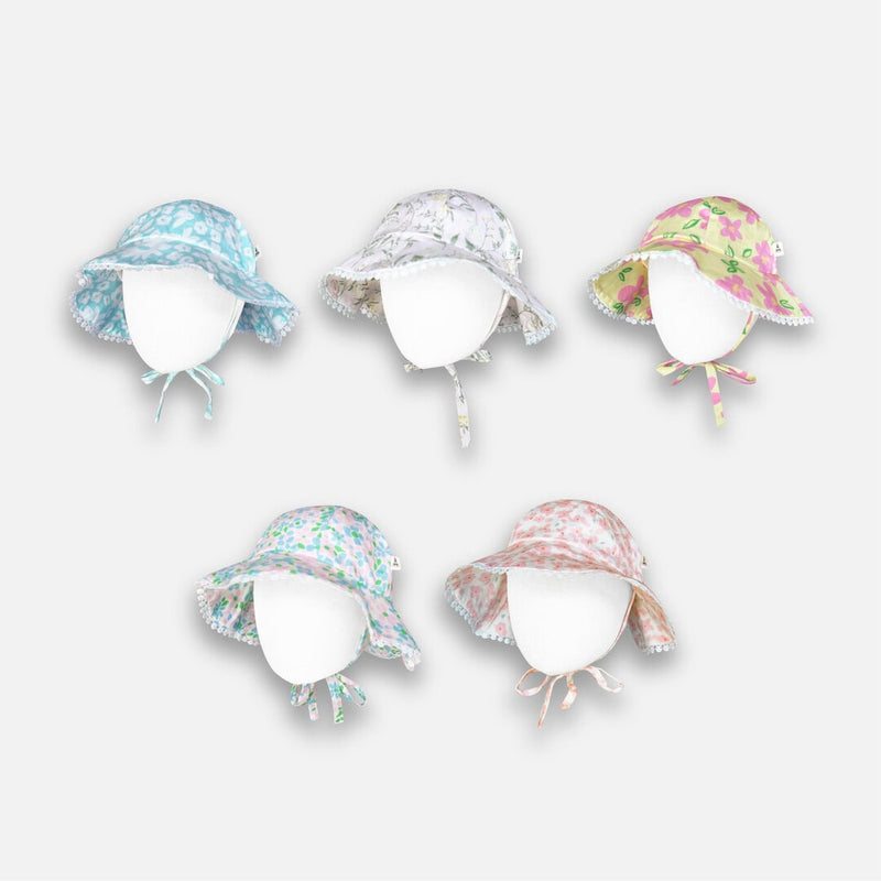PRINT SCALLOP HAT