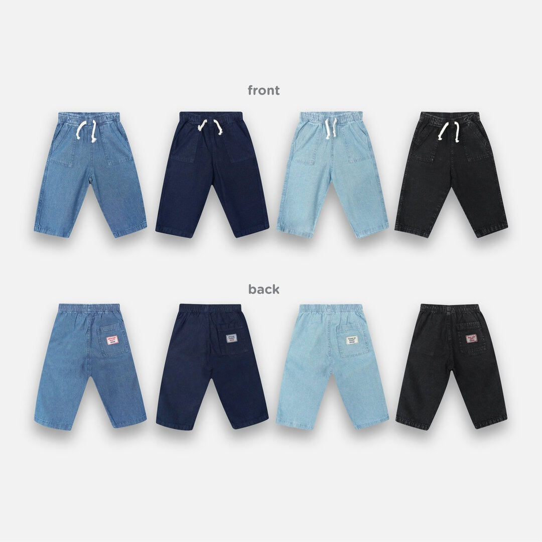 POCKET BAGGY JEANS