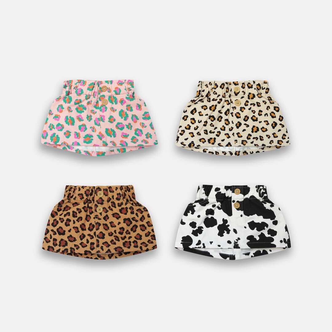 ANIMAL MINI SKIRT PRINT