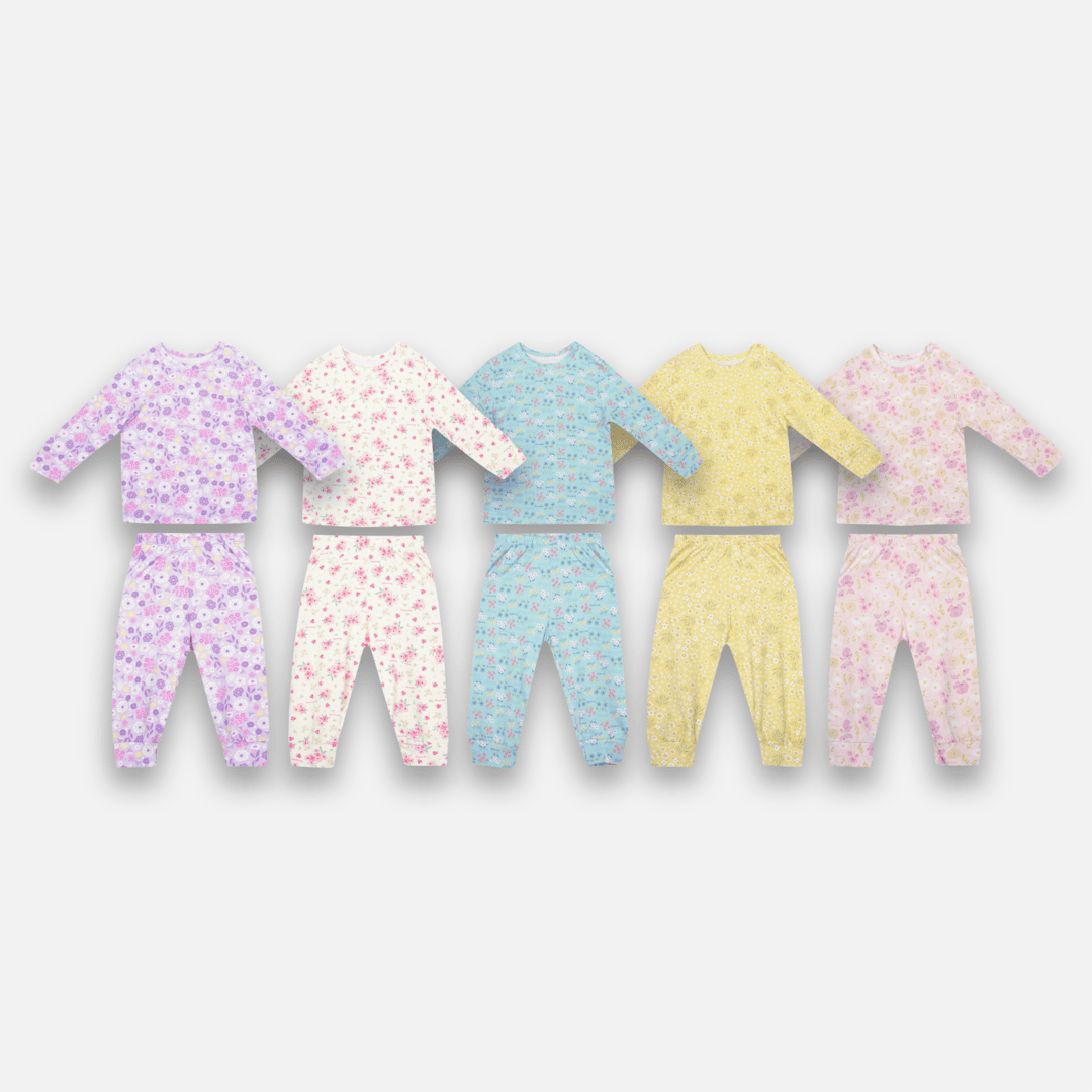 PANNADAILY - LONG PAJAMA KIDS GIRL PRINT