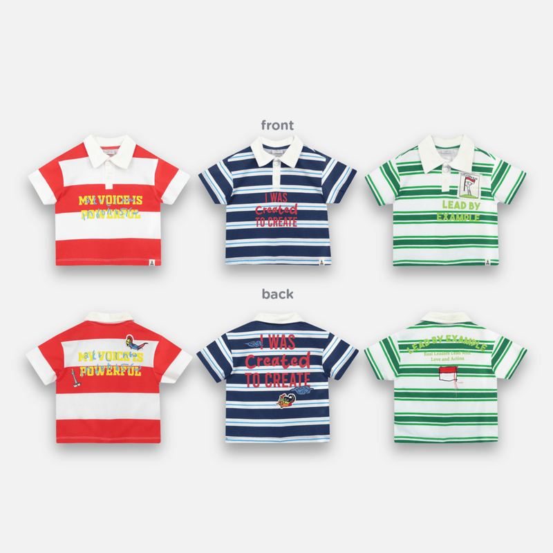 STRIPE POLO SHIRT