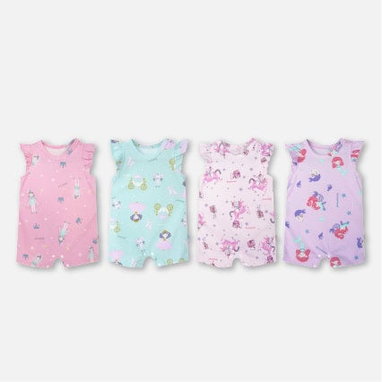 PANNADAILY - PLAYSUIT GIRL PRINT