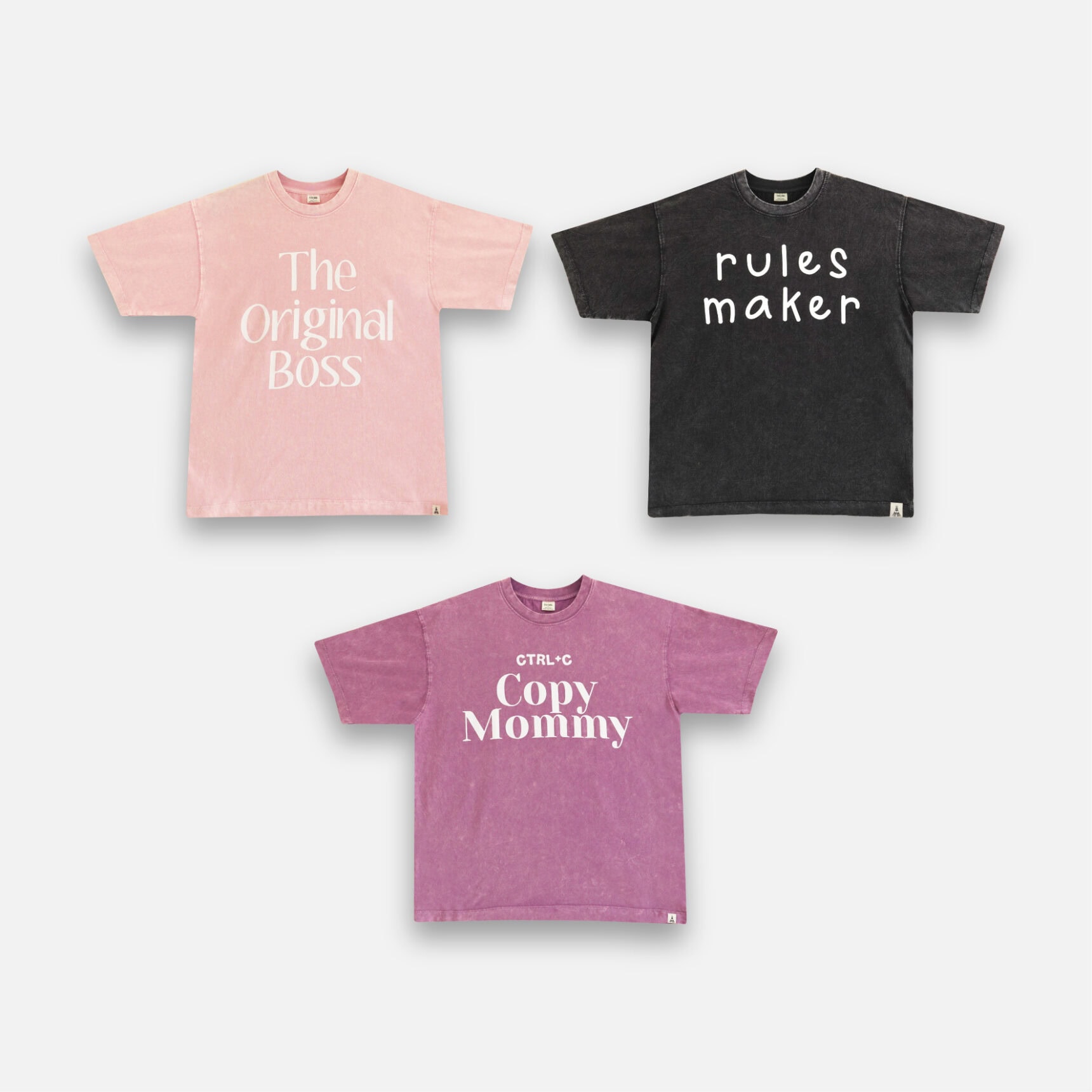 OVERTEE WASHED MOM