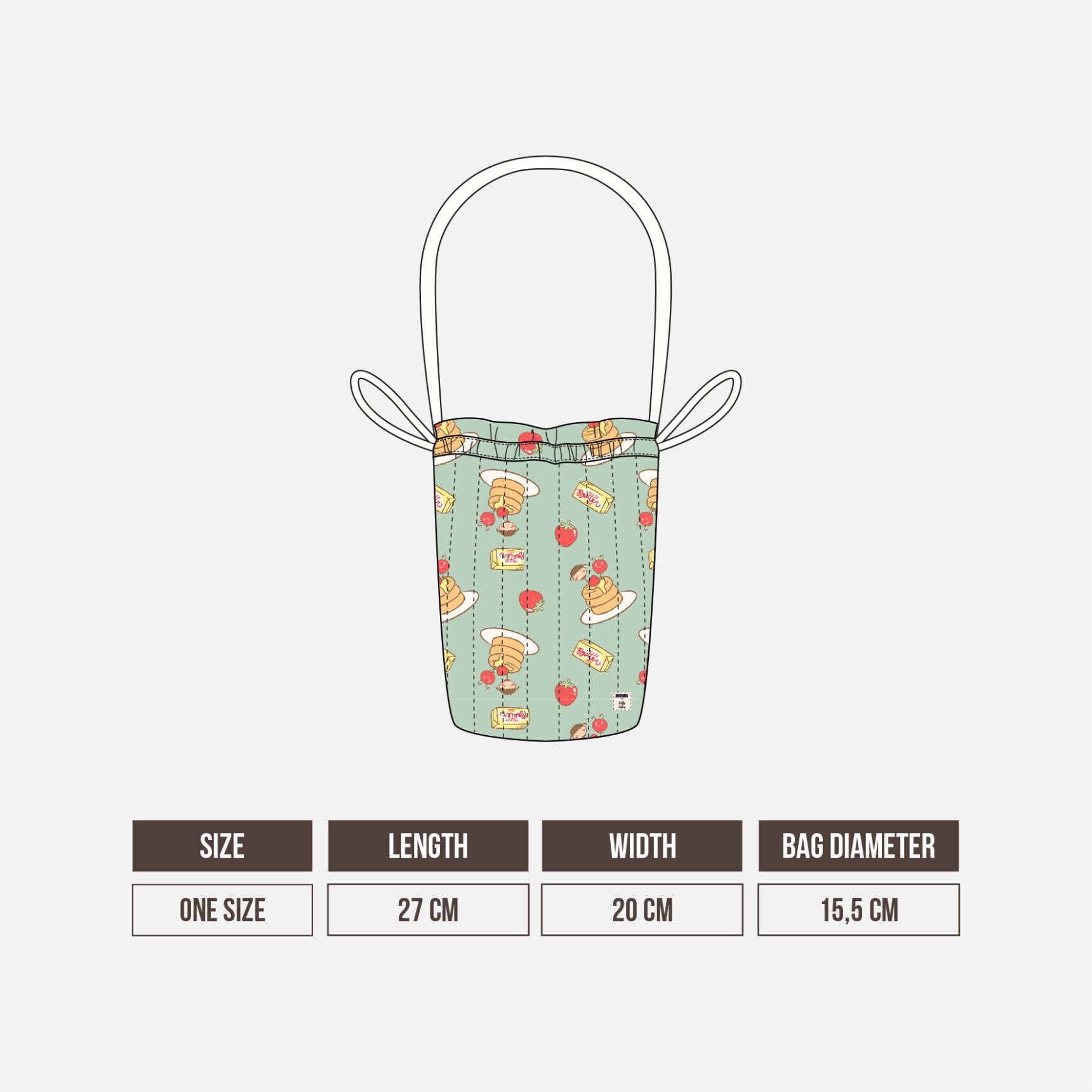 BP X SP BUCKET BAG - Gambar 2