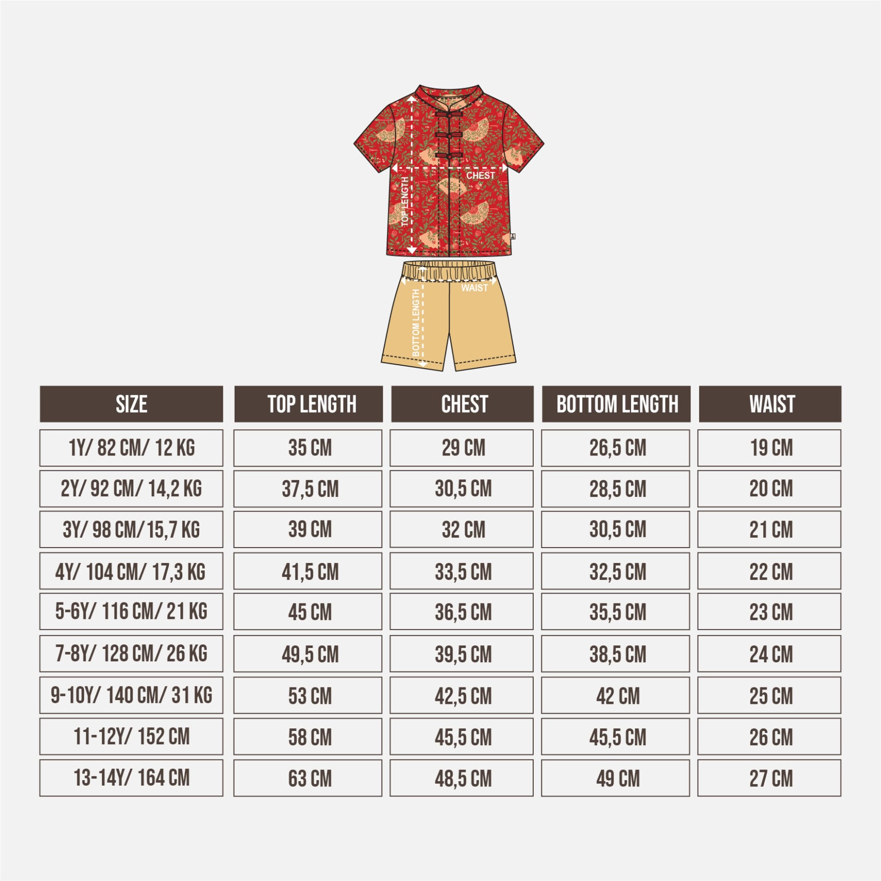 QIPAO BOYS SET - Gambar 5