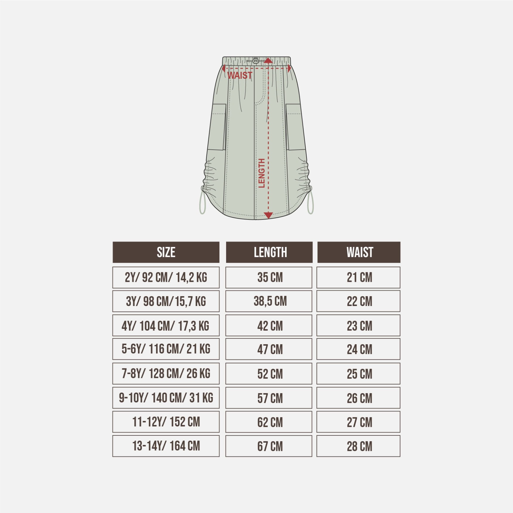 CARGO SKIRT - Gambar 2