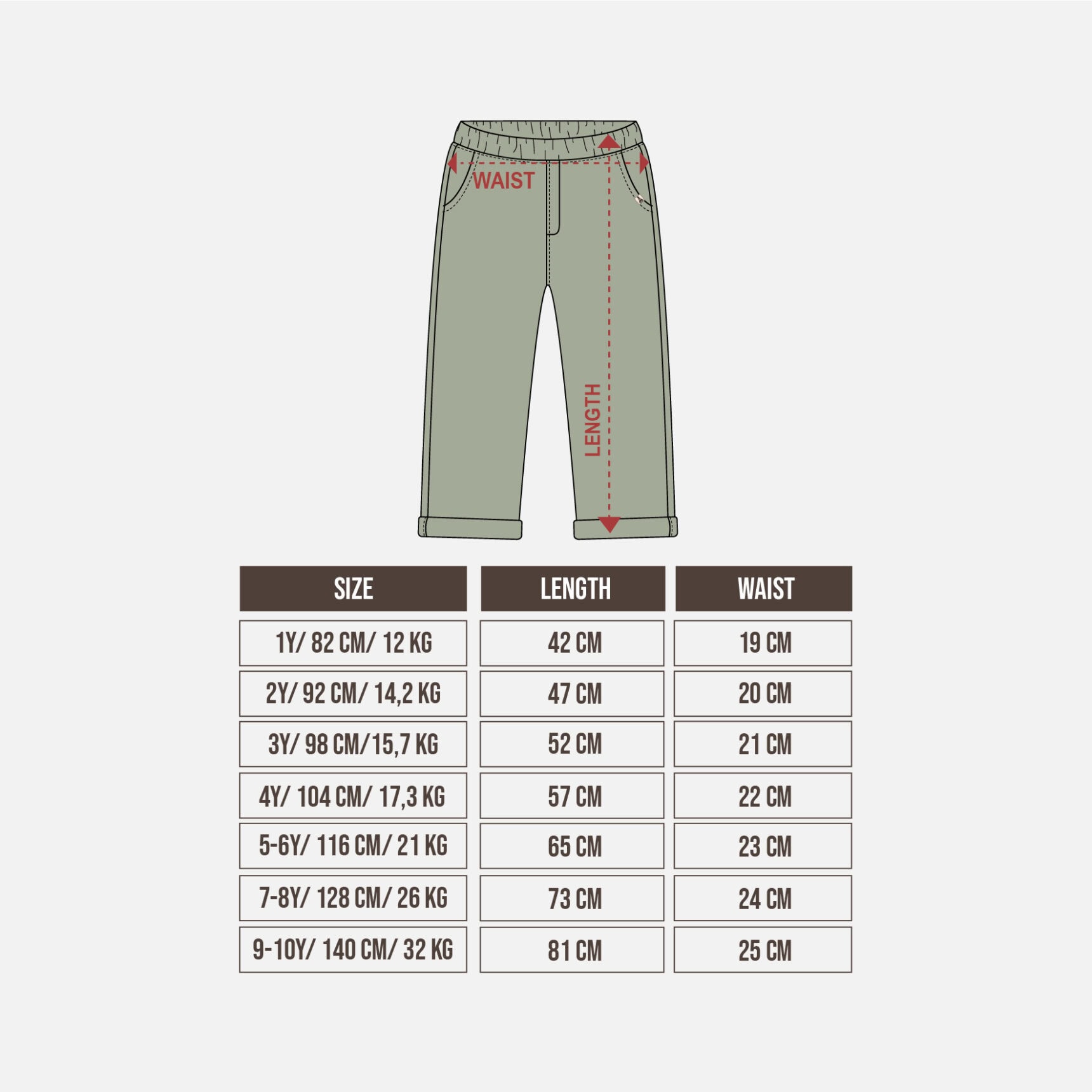 CHINOS LONG PANTS - Gambar 2
