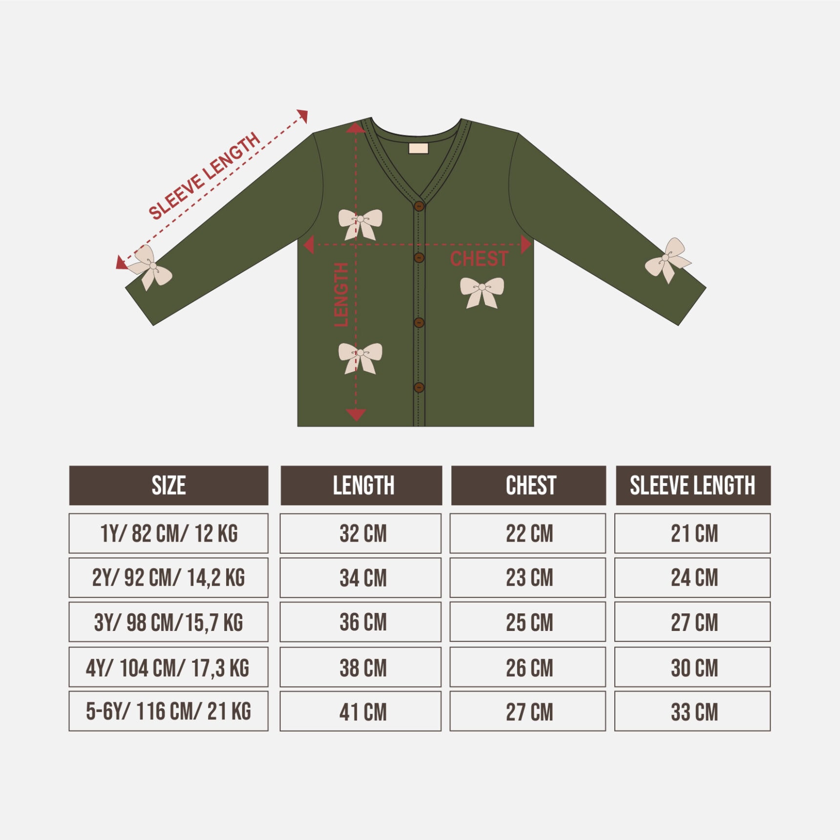 RIBBON CARDIGAN - Gambar 2