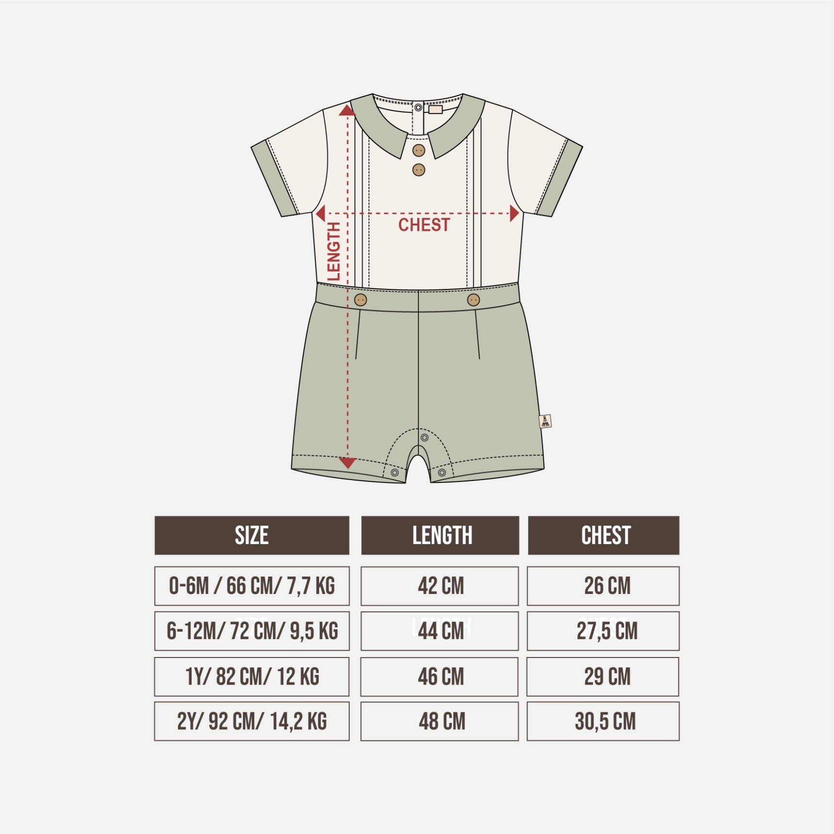 BENJAMIN PLAYSUIT - Gambar 2