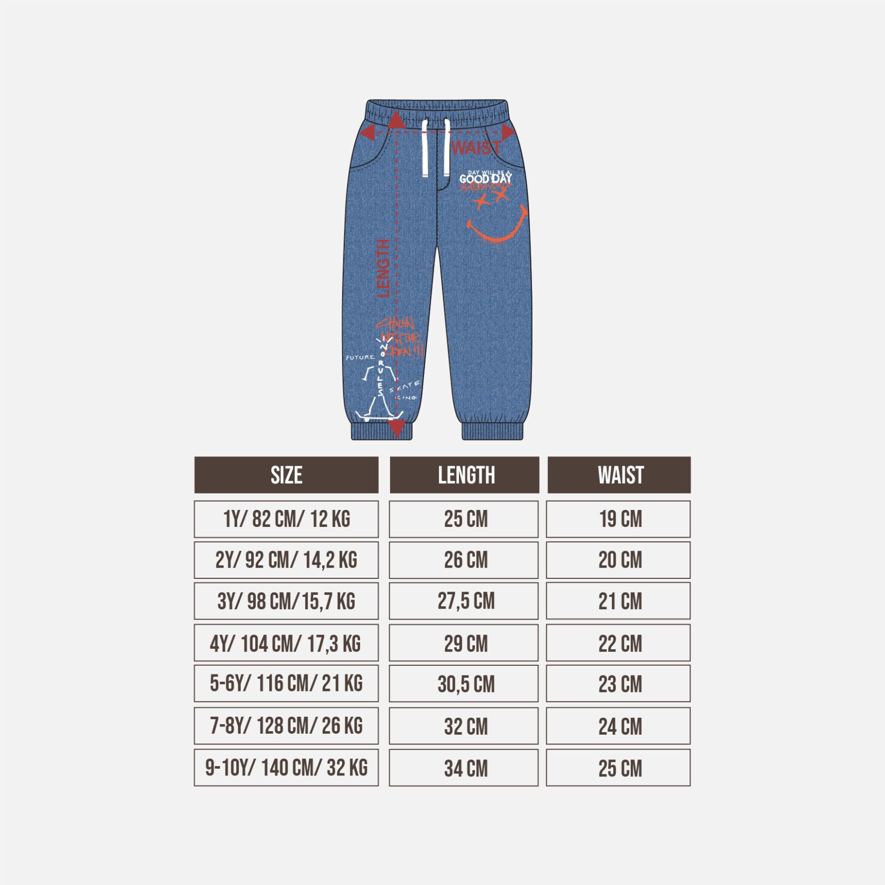 BP X SMILEY STREET JEANS PANTS - Gambar 2