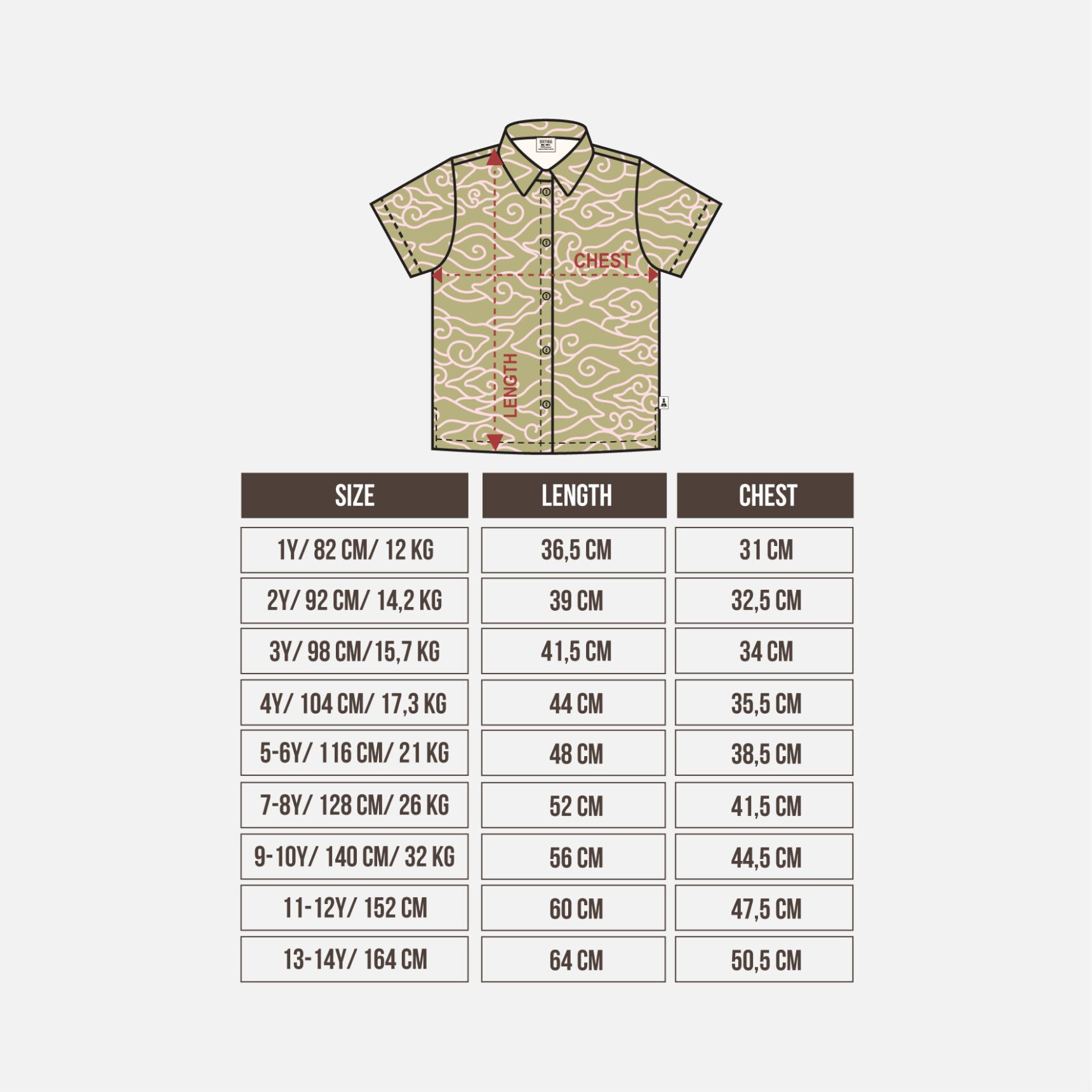 SHORT BATIK SHIRT - Gambar 2