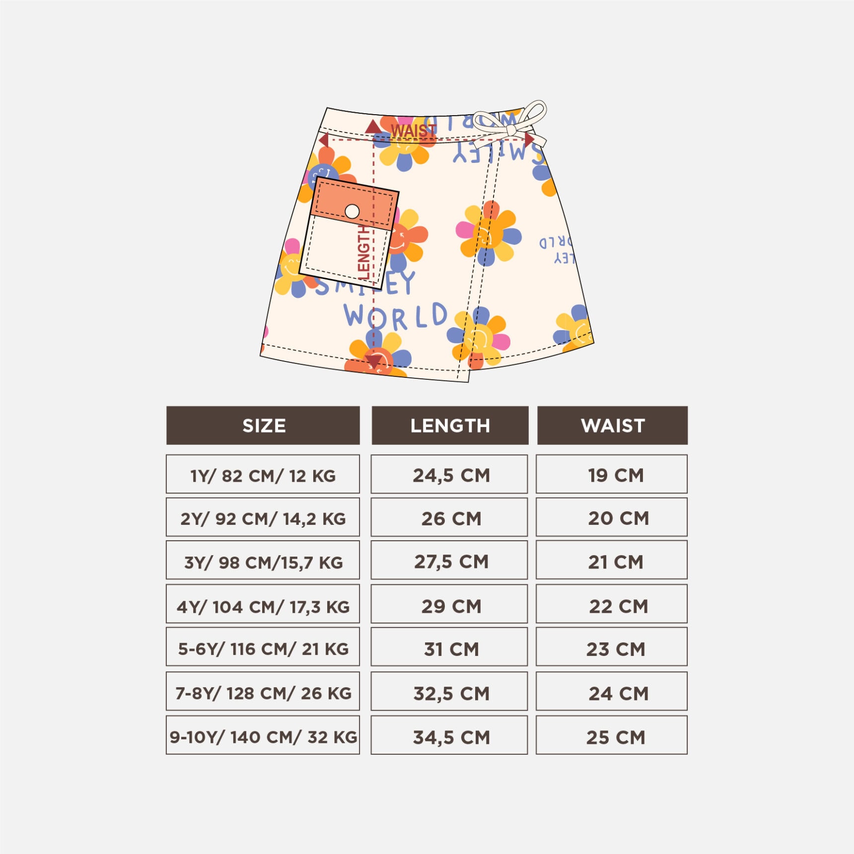 BP X SMILEY SKORT - Gambar 2