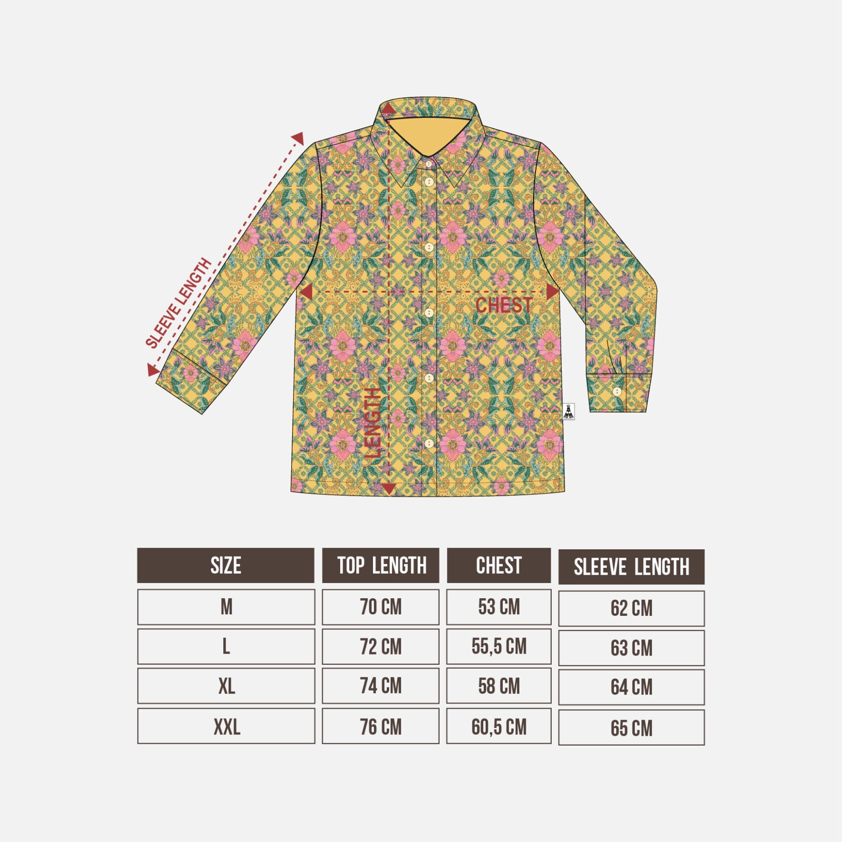 LONG BATIK SHIRT - Gambar 2