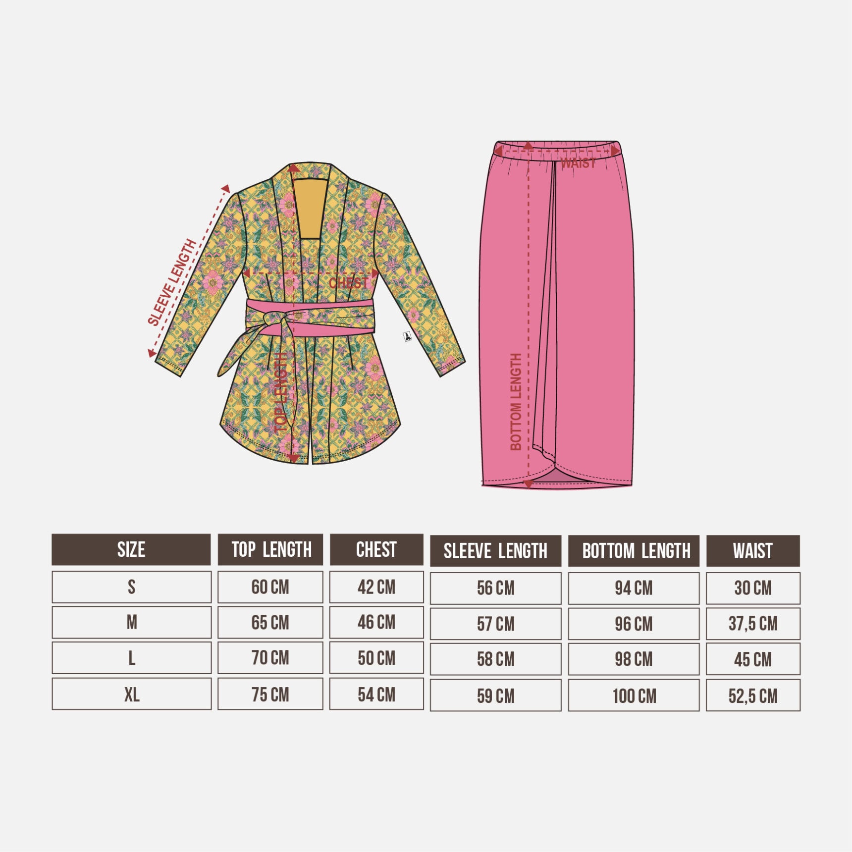 LONG KEBAYA SET - Gambar 2