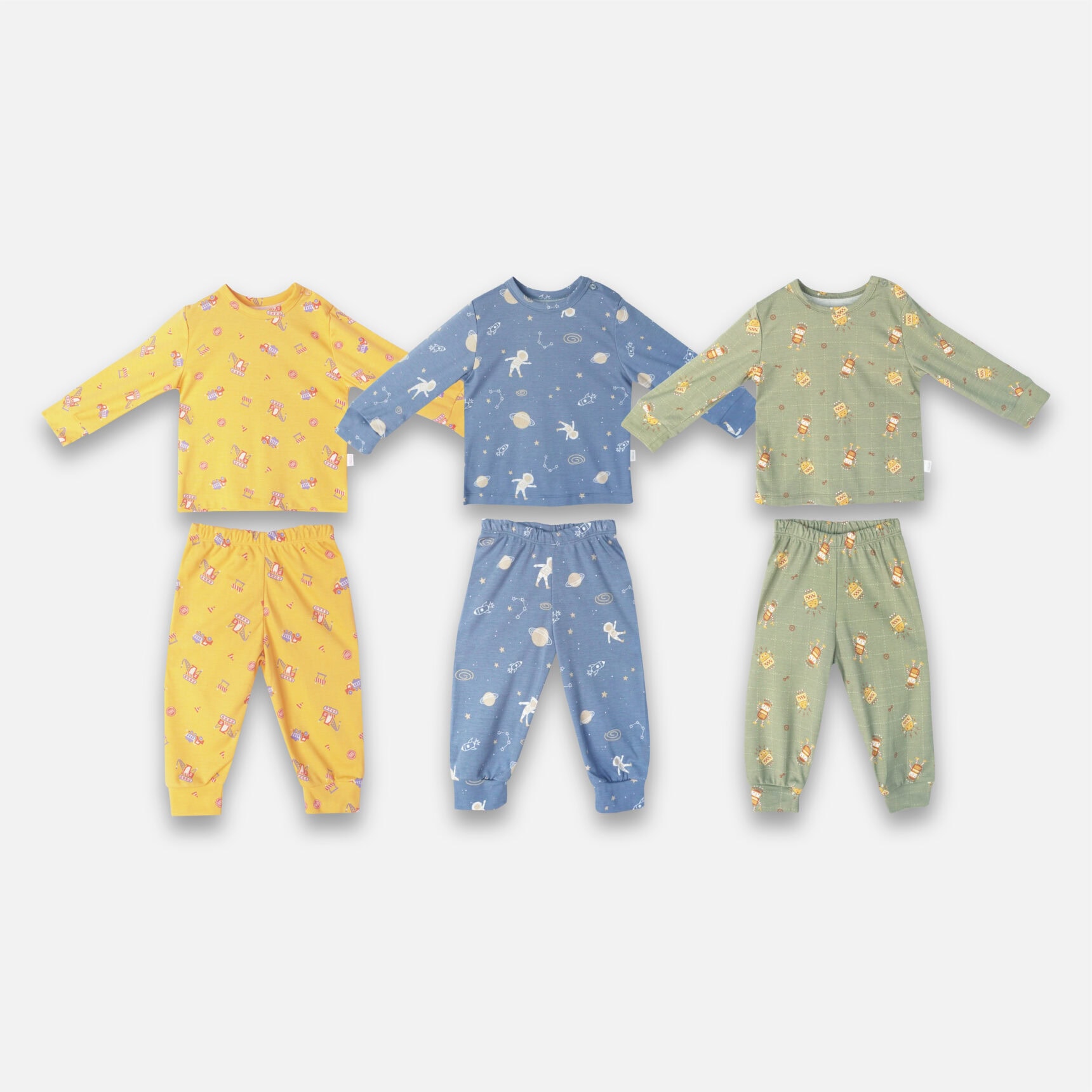 PANNADAILY - LONG PAJAMA KIDS PRINT