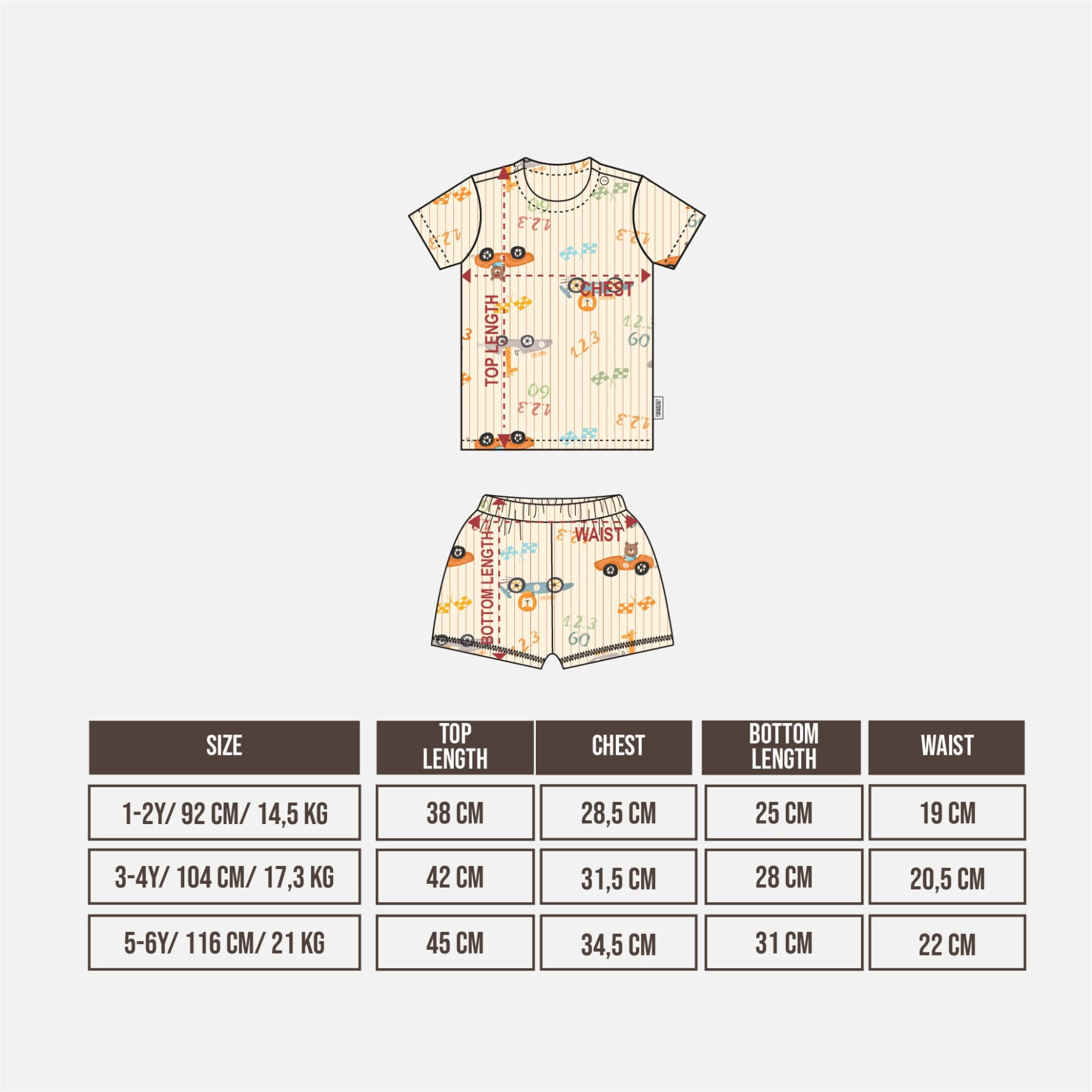 PANNADAILY - SET KIDS PRINT - Gambar 2